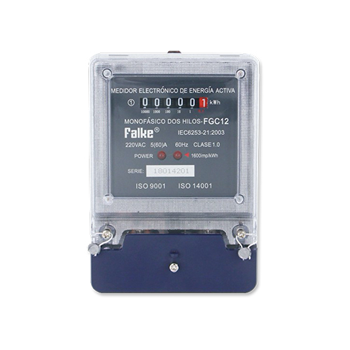 Medidor electrónico de energía - 1 fase 2 hilos